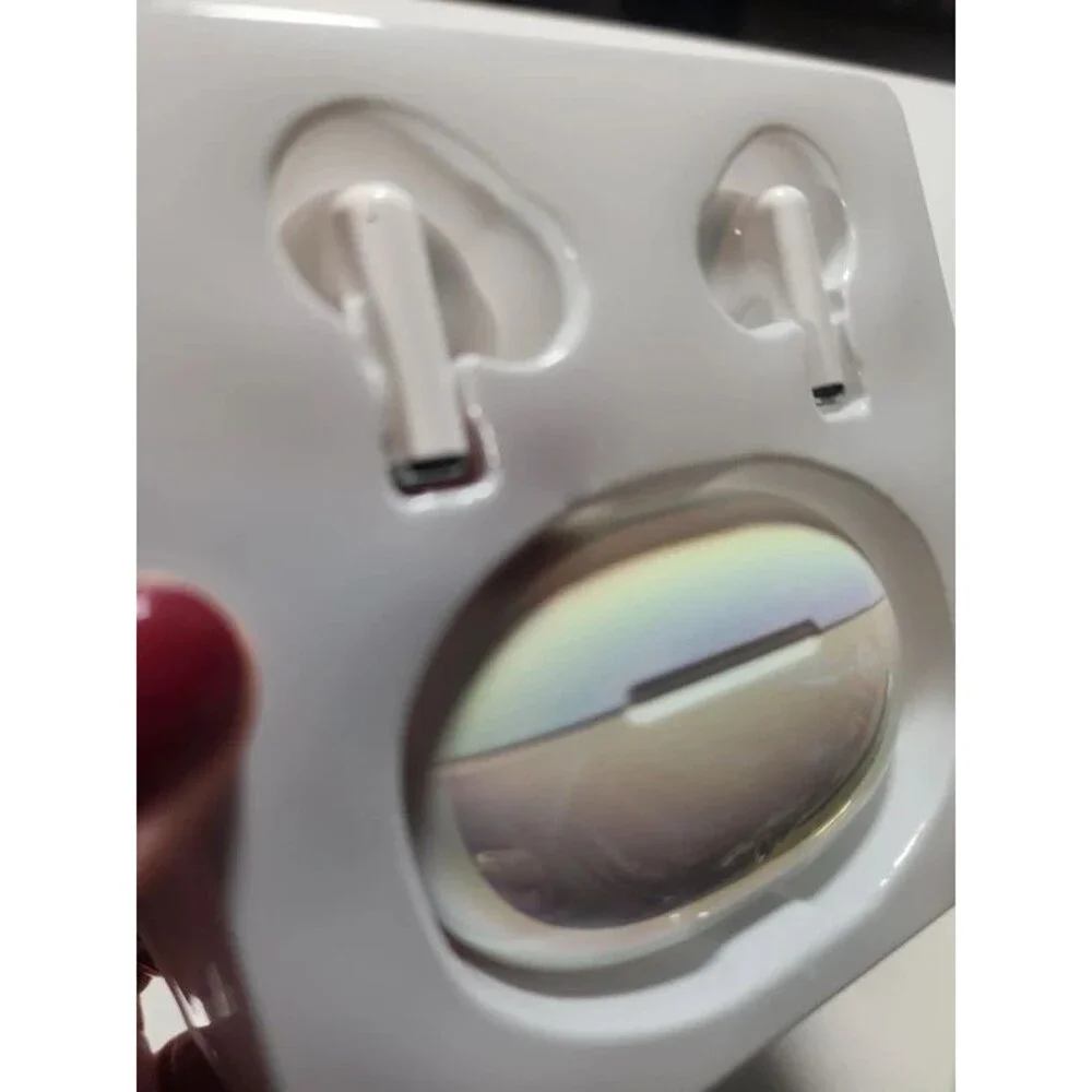 Iridescent True Wireless Earbuds.  New